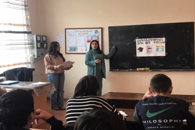 «Սահմանադրության օրը դպրոցում» խորագրով քննարկում-դասախոսություն է տեղի ունեցել