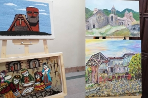 Շրջափակված Արցախում երեխաները  շարունակում են ստեղծագործել․ գարնանային  տոների առիթով նրանք ցուցահանդեսով են հանդես եկել