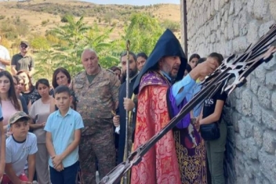 Շոշի Ս. Աստվածածին եկեղեցում տեղի է ունեցել քարի օծման կարգ