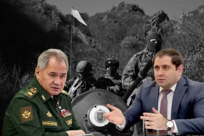 Շոյգուն և Պապիկյանը քննարկել են ռուս խաղաղապահների գործունեությունը Լեռնային Ղարաբաղում