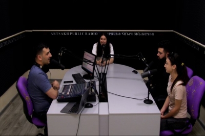 «Բա՛րի լույս, Արցա՛խ»․ Միքայել Պետրոսյան, Նեկտար Մղդեսյան, Մարինե Բալումյան