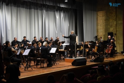 Արցախի ազգային նվագարանների պետական նվագախումբը մեծ համերգ է ունեցել