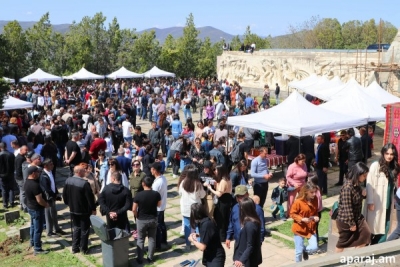Բերդաշենում Սուրբ Զատիկը յուրովի են տոնել