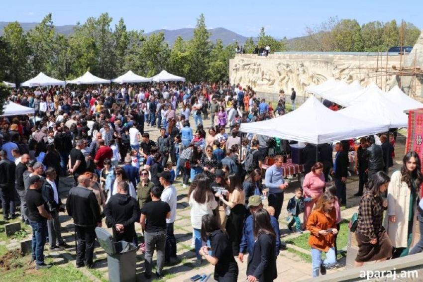 Բերդաշենում Սուրբ Զատիկը յուրովի են տոնել