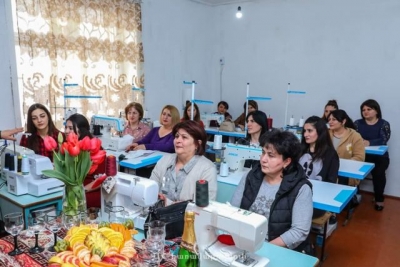 Նոր գիտելիքներ, նոր  աշխատատեղեր․ Մարտունիում կարի արտադրամաս է բացվել